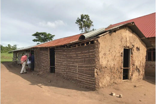 It started with very few classrooms in the old church and a wooden shelter (1)