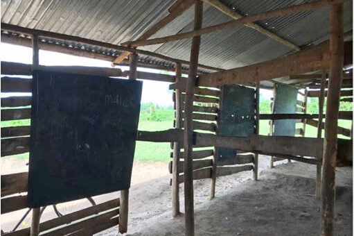 It started with very few classrooms in the old church and a wooden shelter (2)